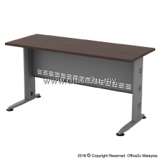 QT-ST-WN QUINCY SERIES METAL J-LEG SIDE TABLE (WITHOUT TEL CAP)